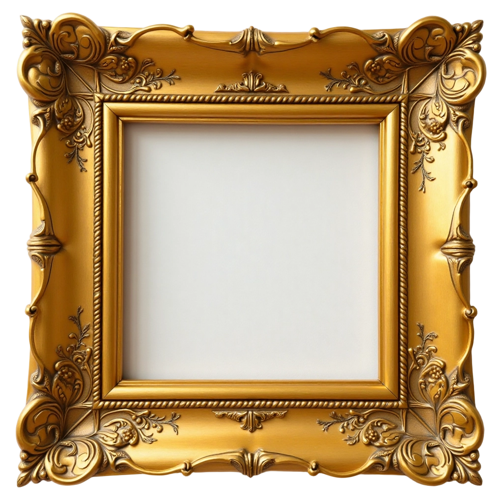 Ornate Gold Frame